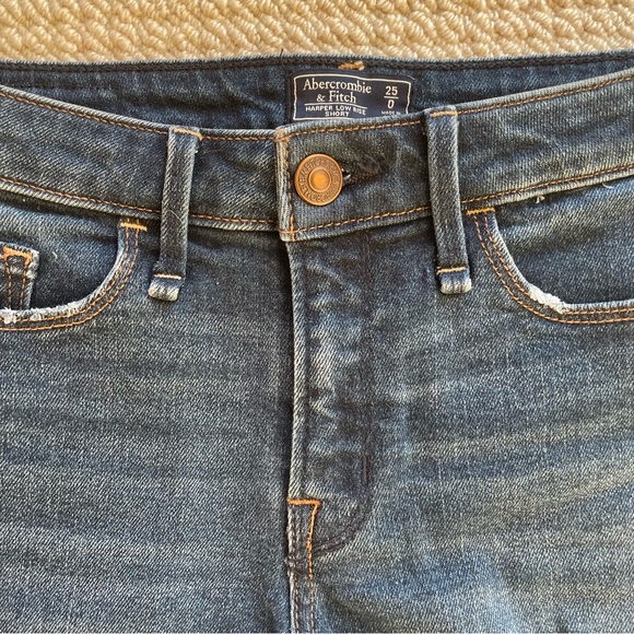Abercrombie & Fitch Jean Shorts Size 25 - Picture 4 of 12